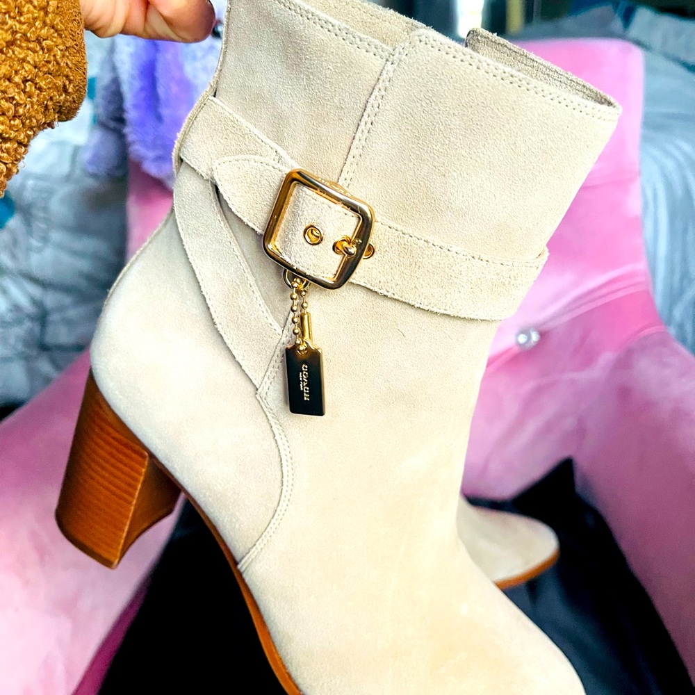 COACH Leather Ankle boots